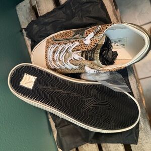 Vintage Havana Leopard Print Sneakers